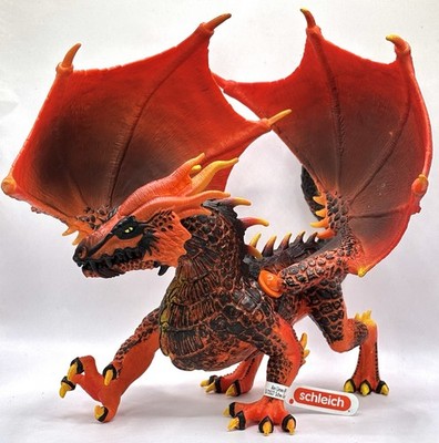 Schleich Eldrador Creatures Lava Dragon 8'' Fantasy Figure Toy
