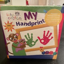 Baby Einstein  My Handprint  Plaster Handprint Kit 2006 - New In Box/wrapping
