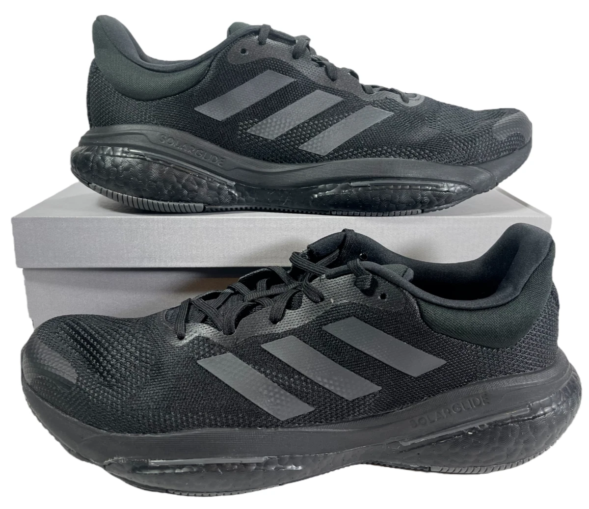 adidas Solar Glide Shoes Boost Sneakers Black/Grey GX5468 Men&#039;s 13 | eBay