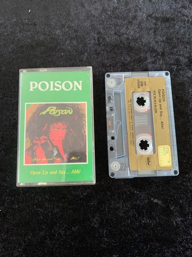 POISON RAREST ORIGINAL Middle East TURKISH TAPE CASSETTE CASETTE