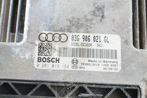 Centralina motore centralina motore 03G906021GL AUDI A3 (8P1) 2.0 TDI - Foto 2 di 2