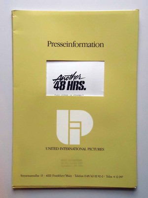 Another 48 Hrs. Und wieder 48 Stunden - Eddie Murphy - Nick Nolte - Presseheft