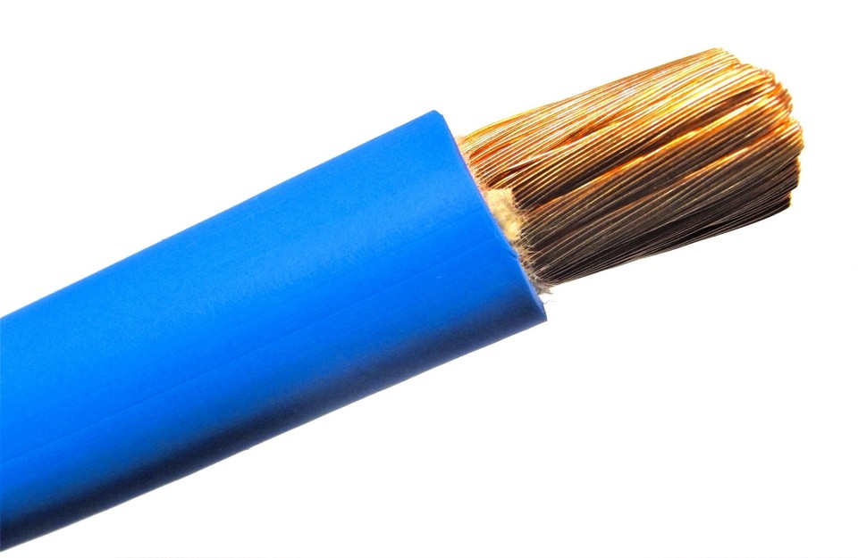 ACDC 50 FT 6 Gauge AWG Welding Lead – Green Copper Battery Cable – Made In USA