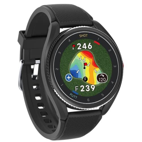 Voice Caddie T9 Black Clock Golf Navigation, Tempo Practice