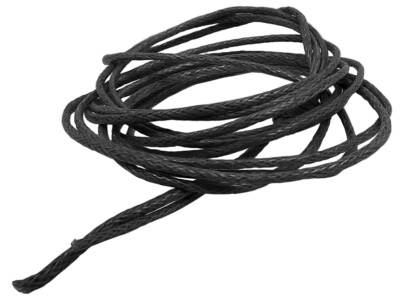 Minott > Baumwollband > Schnur > schwarz | Ø 0,9mm > L 100cm 39465
