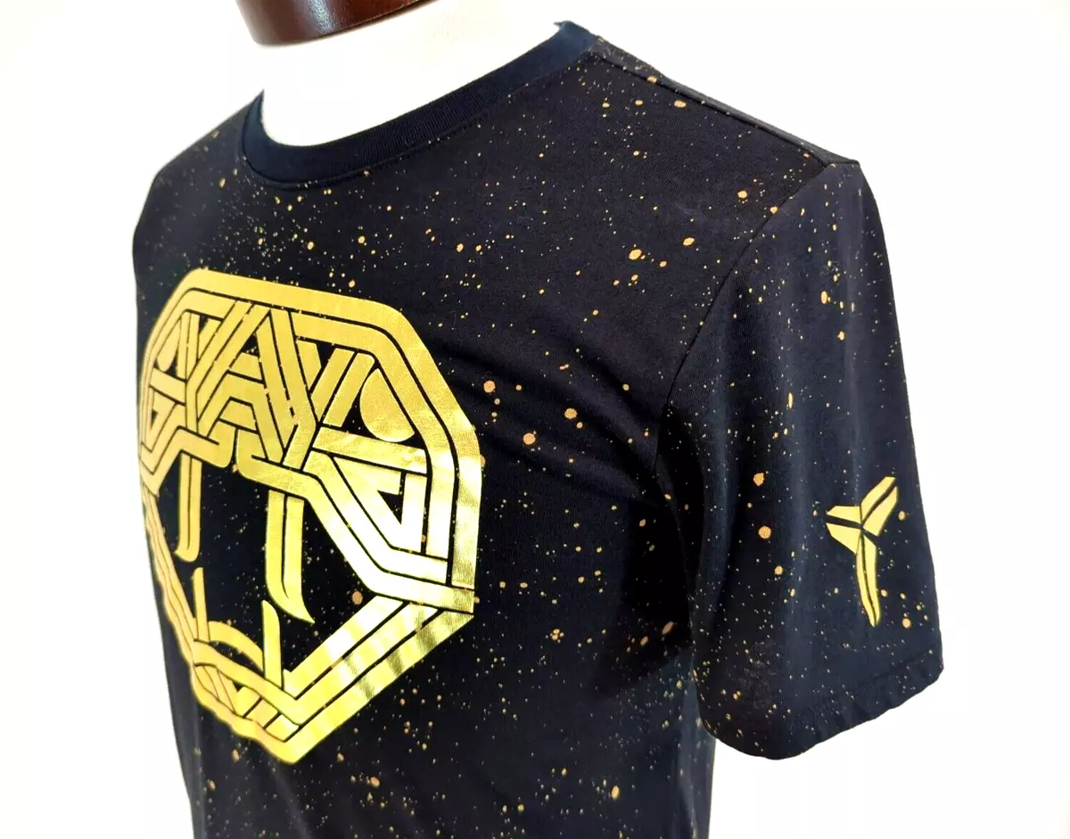 Gold | Black NIKE T-Shirt ROSTAKK Black Dri-Fit * Mamba KOBE Men\'s S VEUC eBay & BRYANT