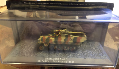 #39 Sd.Kfz 251/9 Ausf.D 20. Pz.Div East Prussia 1944 Modellbau 1:72