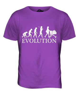 EINKAUFEN EVOLUTION DES MENSCHEN HERREN T-SHIRT TEE SHIRT XS S M L XL 2XL 3XL