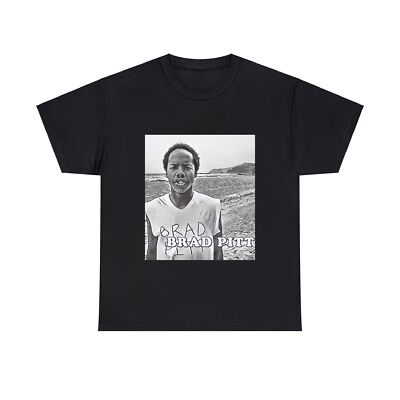 Earl Sweatshirt Brad Pitt Graphic Print Short Sleeve Unisex Heavy