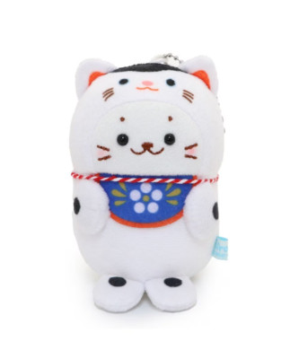 Sirotan Lucky Charm Keychain ''Inu Hariko Sirotan'' Mother garden JP LTD Original