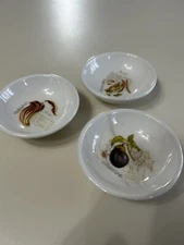 3 Effetti House Small Olive Oil Dipping Dish Hand Made Italy Olives Ceramic Menu