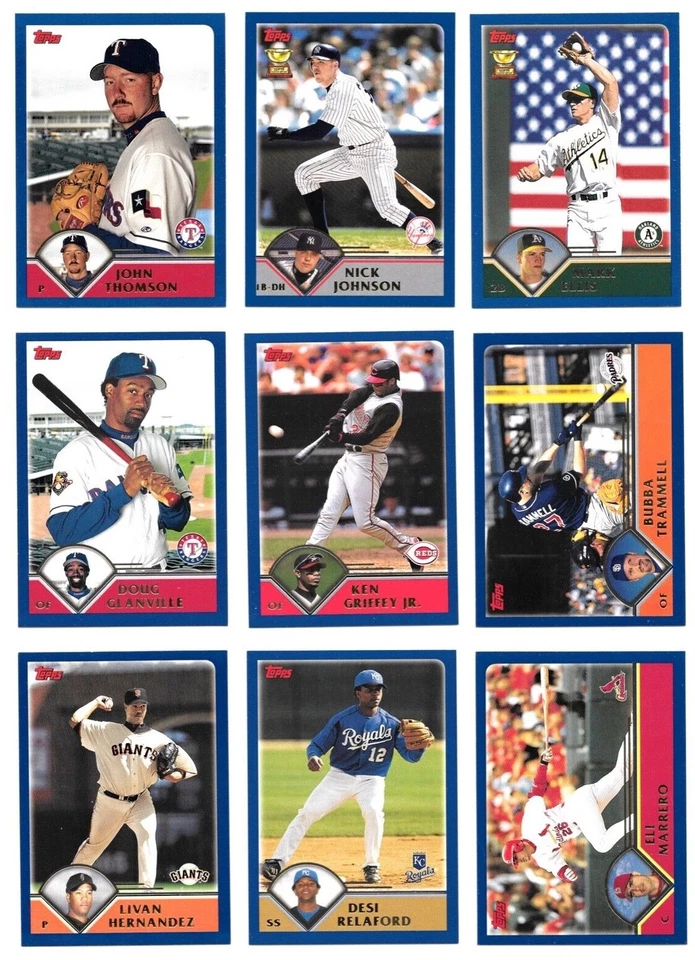 2003 Topps Series 2 Baseball Trading Cards / You Choose #s 368 - 565 / mb47 - Image 3 of 4