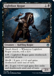 Lightfoot Rogue #111 (Foil) Adventures in the Forgotten Realms MTG