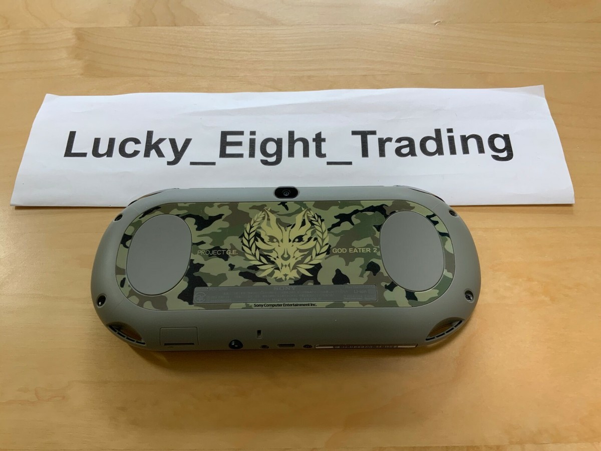 PS Vita God Eater 2 Fenrir Edition PCHJ 10010 Console Charger Box 