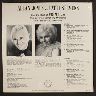 ALLAN JONES & PATTI STEVENS: 1879centennial1979 BLUE DOLPHIN