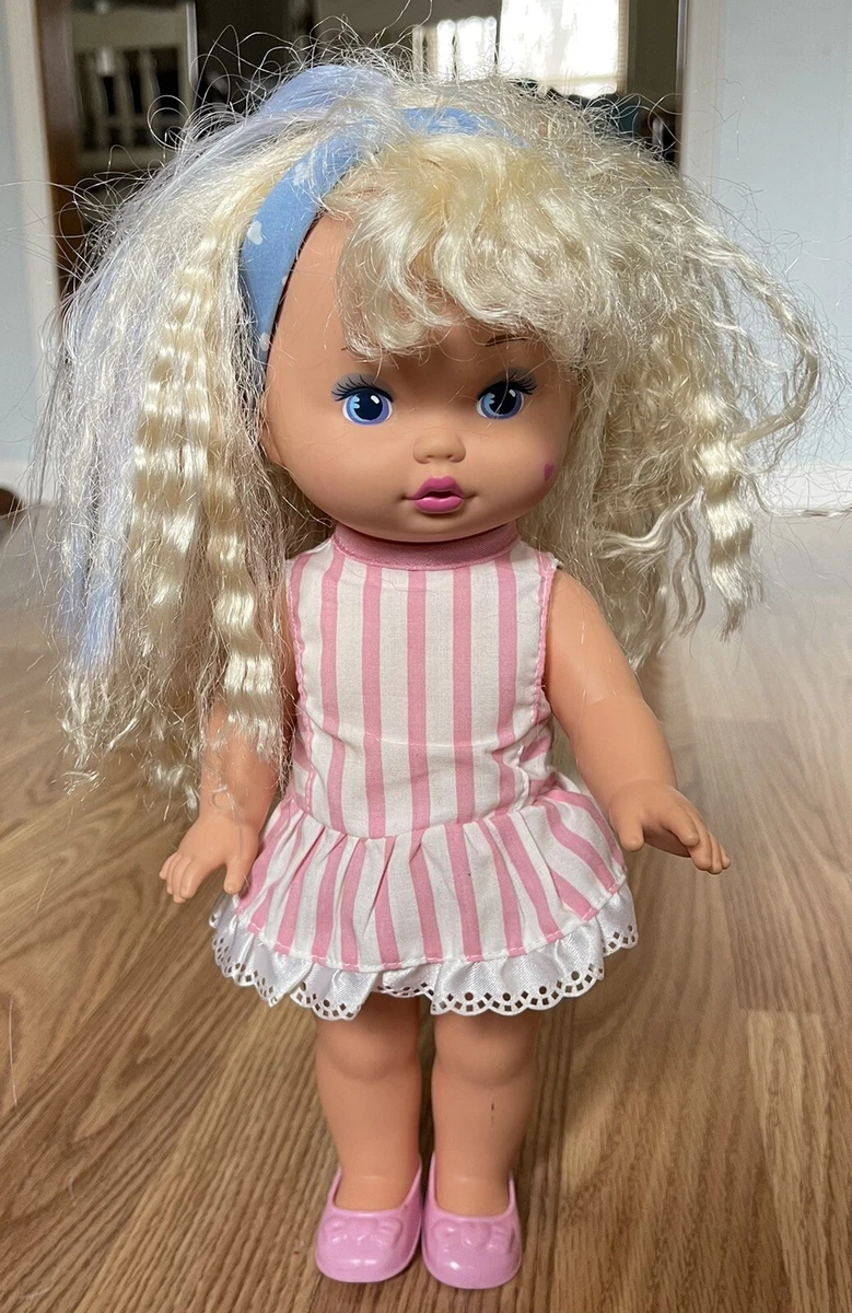 Vintage 1989 Mattel Lil Miss Dress Up Doll Not Complete CUTE