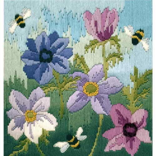 Bothy Threads Anemones Long Stitch Kit