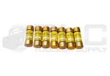 LOT OF 7 BUSSMANN LPJ-3SP LOW PEAK FUSE 3A 600VAC 300VDC