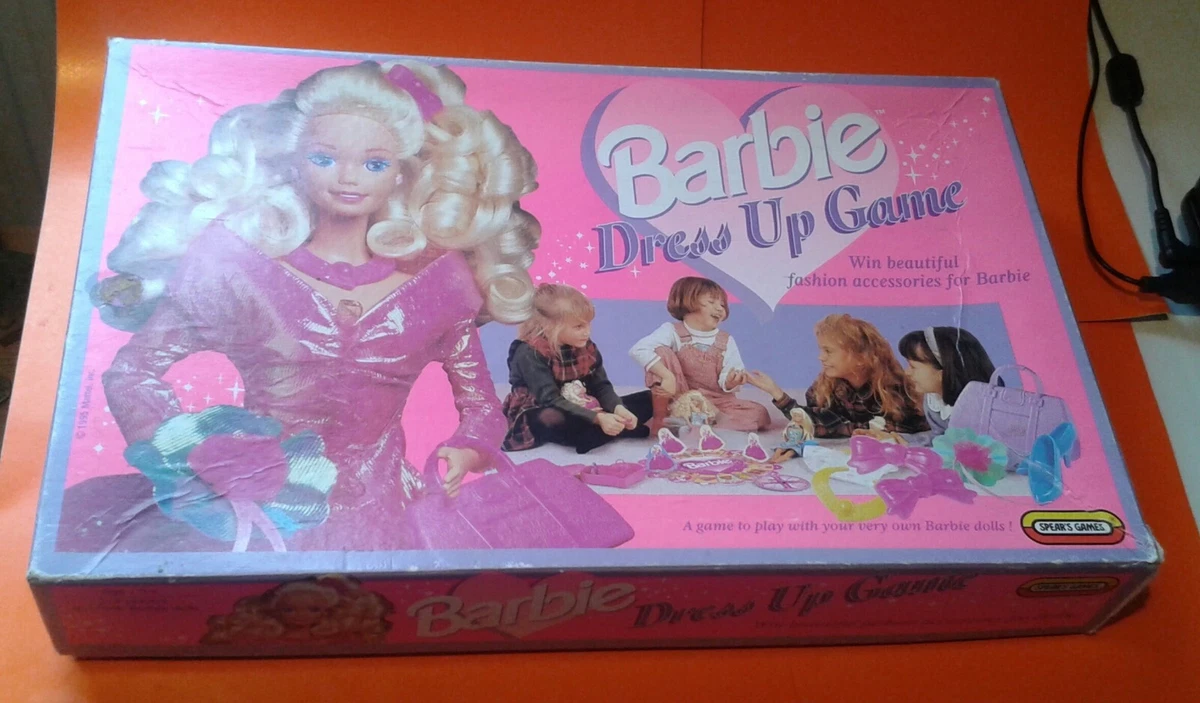 Barbie Dress Up Game Spear s Games 1995 Fully Complete Used
