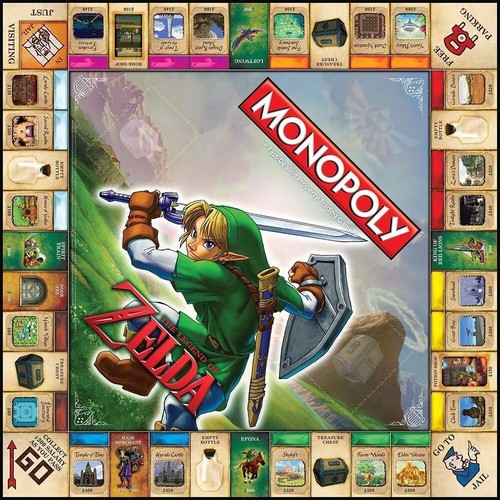 USAOPOLY MONOPOLY LEGEND OF ZELDA COLLECTOR'S EDITION game *Brand New* Sealed - 第 5/7 張圖片