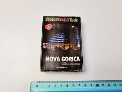 Nova Gorica People's Poker Tour Dal Negro Playing Cards New