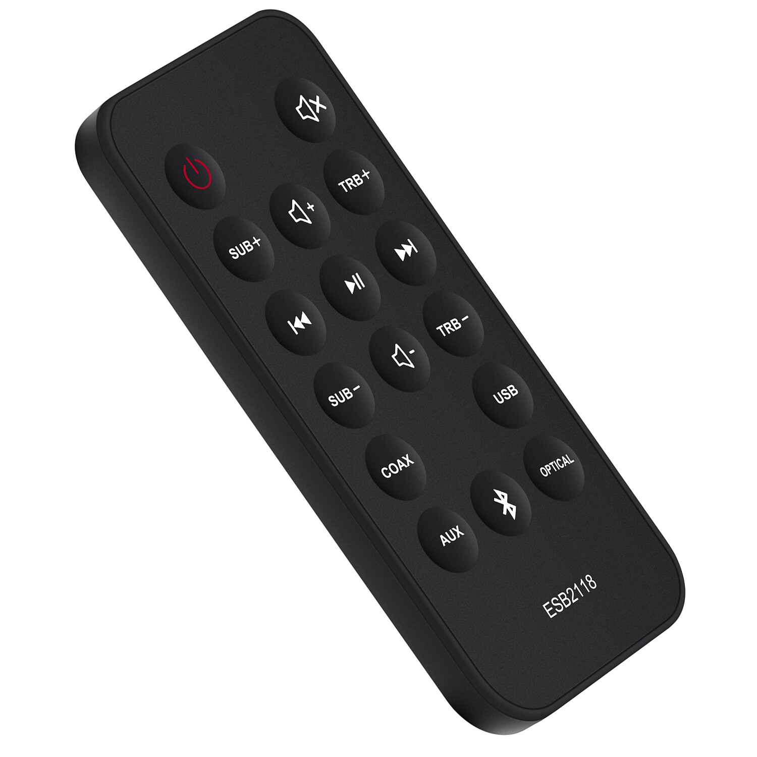 New Replace Remote Control for Element Soundbar ESB2118 2.1 BT Sound Bar