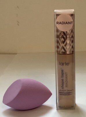 Tarte Shape Tape  RADIANT Concealer LIGHT NEUTRAL 22N mit Schwamm NEU & VERSIEGELT