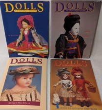Lot of 4 Vintage Dolls The Collector's Magazine from 1984