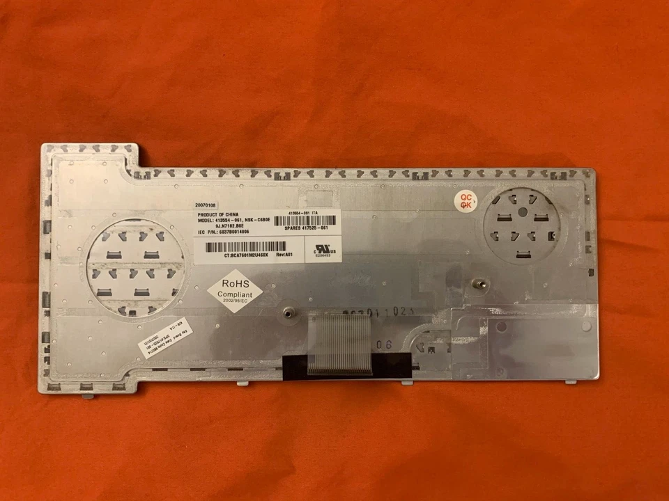 COMPAQ nx7300 tastiera 413554-061 - Immagine 2 di 2