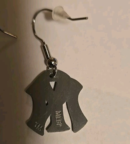 New York Yankees Dangle Earrings (Zinc) MLB Licensed Jewelry - Picture 6 of 6