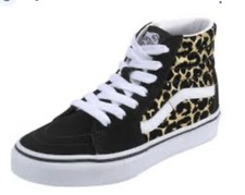 Vans Sk8 Hi Cheeta Print Youth Shoes Size 2.0