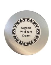 Artisanal Organic Wild Yam Cream, 4 oz, Natural Hormone Balance, Menopause
