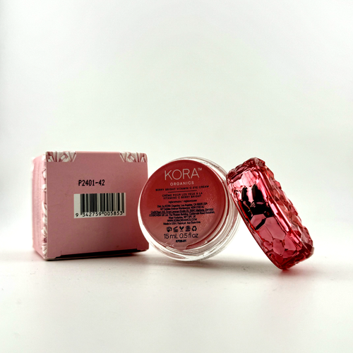 KORA Organics Berry Bright Vitamin C Eye Cream - 0.51 fl oz/15 mL New in Box! - Picture 3 of 3