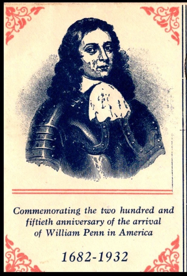 724-26 William Penn FDC / Linprint Cachet, OF, Addressed, Clean Cover - Image 2 of 4