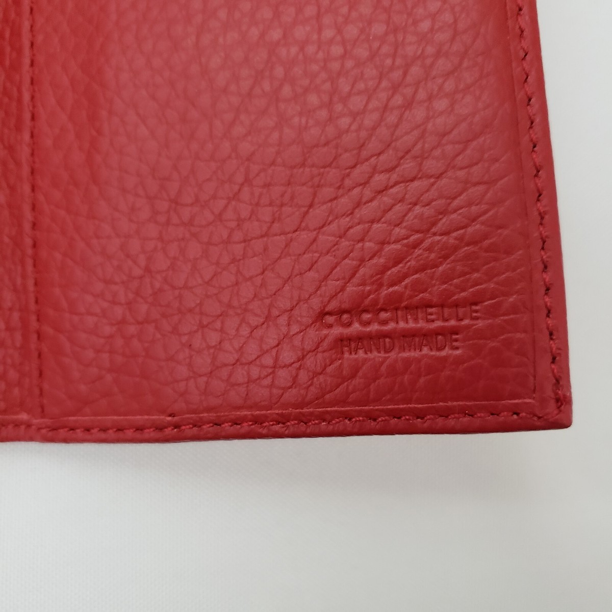 Coccinelle Tri-fold Italian Leather Long Wallet 7