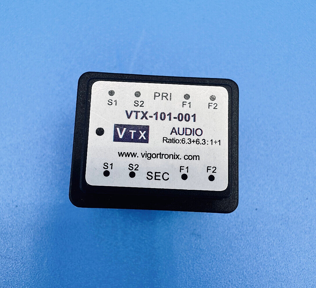 VTX 101 001 XFMR AUD 6 3 1 30 30KHZ EBay vtx-101-001-xfmr-aud-6-3-1-30-30khz-ebay