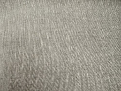 Tempting Seagull Grey Herringbone Swavelle Mill Creek Fabric - Picture 1 of 2
