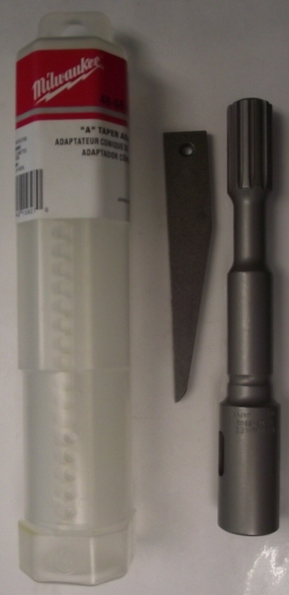専用ページ2点U-6196 k-9866 MILWAUKEE 48-66-6502 Hammer Drill Bit A Taper Adapter Spline