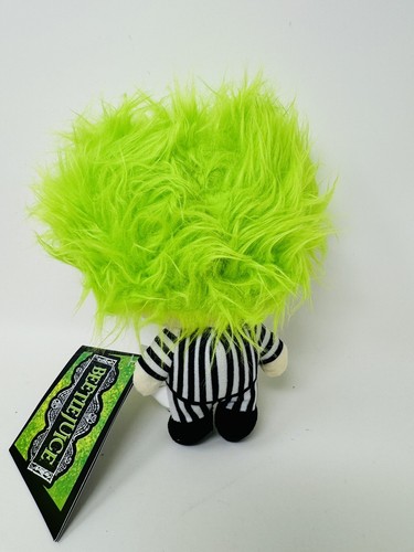 Beetlejuice Standing with Pin Striped Suit Movie Plush Toy 7-inch New - Picture 3 of 4