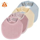 Japanese popular Baby goods 4-disc reversible bib Solid color from Japan 7741