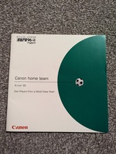 Canon 1996 Camera Guide Vintage Instruction Manual Brochure Home Team