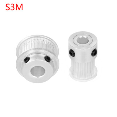 S3M 12-40T Timing Belt Pulley Pitch 3mm With Step Drive Pulleys Teeth Width 16mm