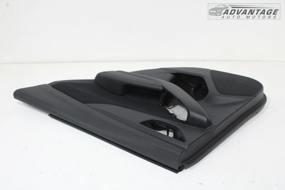 2018-2023 SUBARU CROSSTREK TRASERO DERECHO INTERIOR PUERTA PANEL CUBIERTA MOLDURA OEM Foto 4 de 4