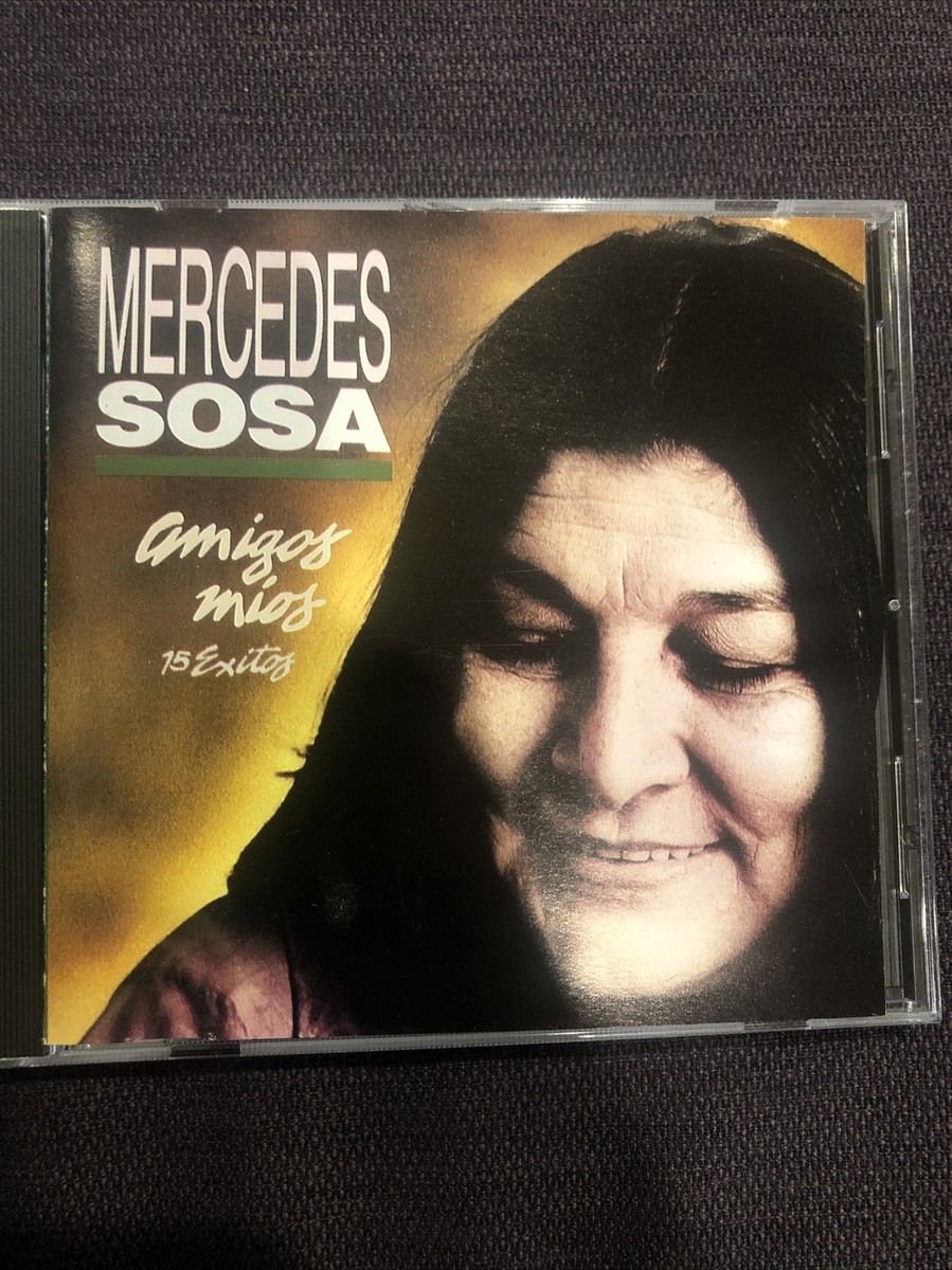 Mis Amigos' 15 Exitos by Mercedes Sosa (CD, Dec-1989