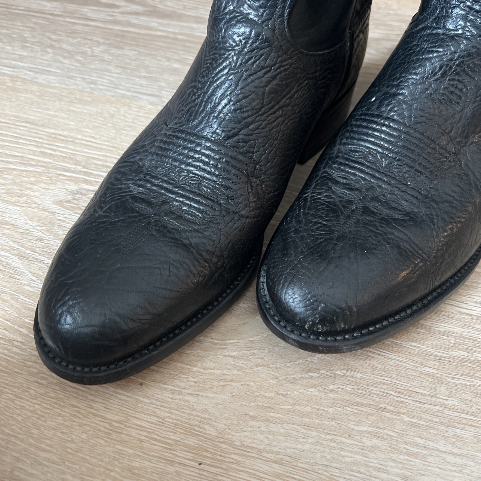 Vintage Larry Mahan El Paso cowboy Boots Size 9D All … Gem