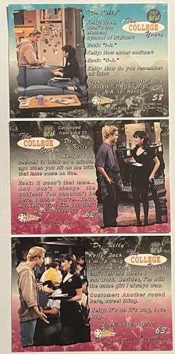 3) 1994 PACIFIC TIFFANI AMBER THIESSEN SAVED BY THE BELL KELLY KAPOWSKI 58 62 63 - Picture 2 of 2