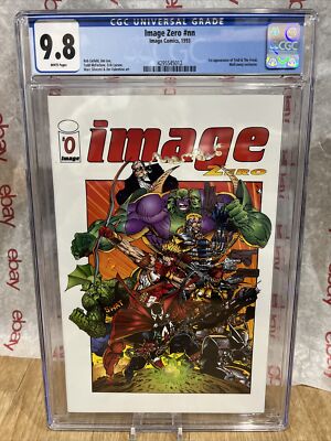 IMAGE ZERO - CGC 9.8 - 1ST APPEARANCE OF THE TROLL & THE FREAK Comic New Slab