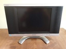 SHARP AQUOS LIQUID CRYSTAL 15" TV MODEL LC-15B8U-S WITHOUT REMOTE CONTROL