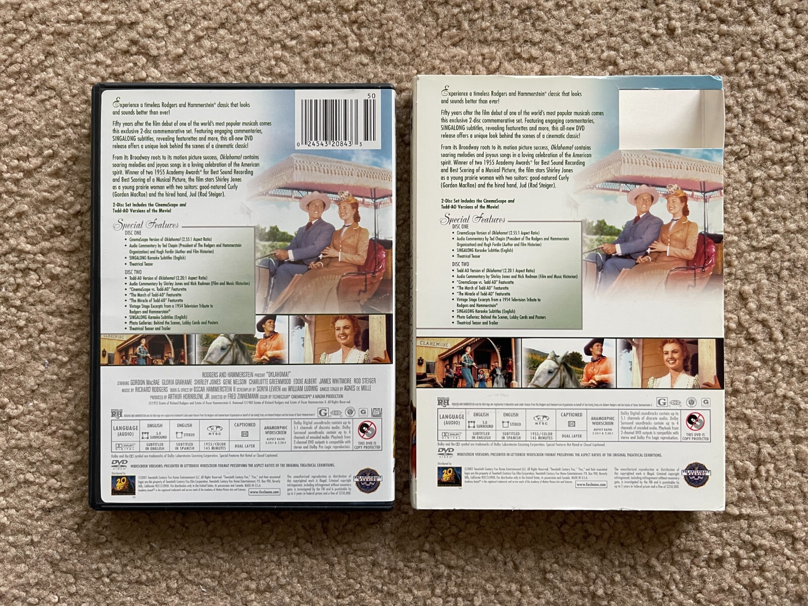 Rodgers & Hammerstein's Oklahoma! 50th Anniversary Edition 2Disc DVD