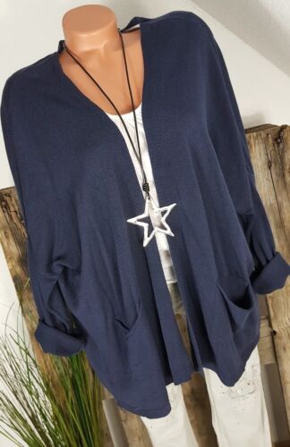 NEU "MISS ELEVEN" LEGERE OVERSIZE FEINSTRICK JACKE CARDIGAN SEHR WEICH 38-44 - Bild 13 von 16